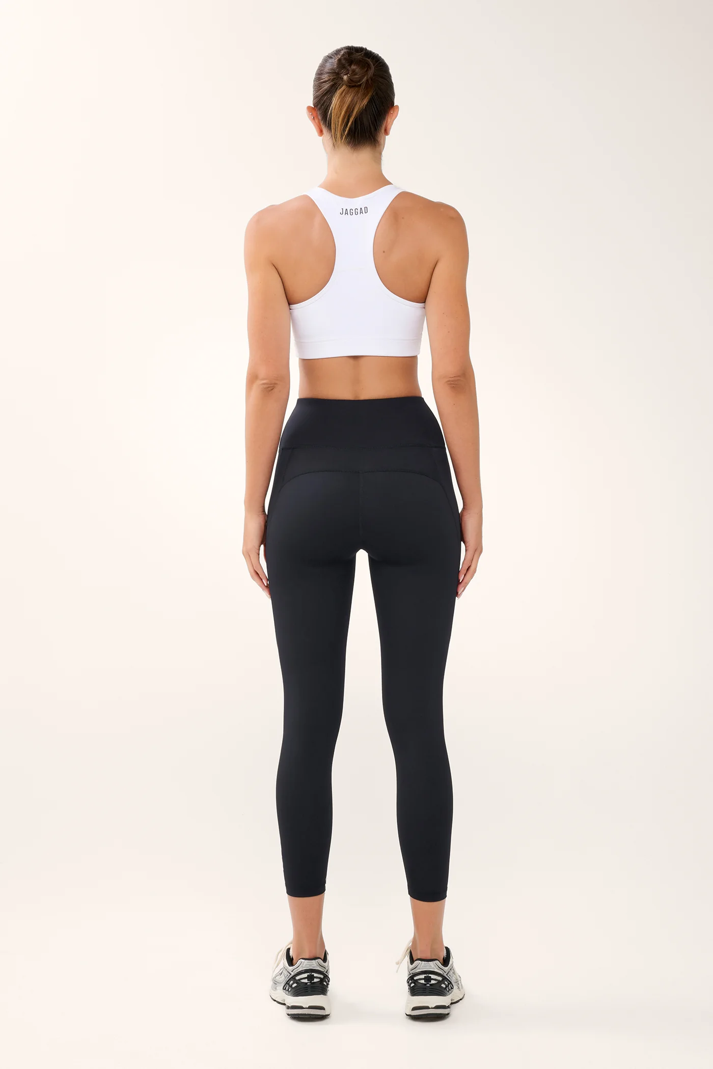 CLASSIC 7/8 HIGH WAIST POCKET LEGGING BLACK/WHITE - Image 6