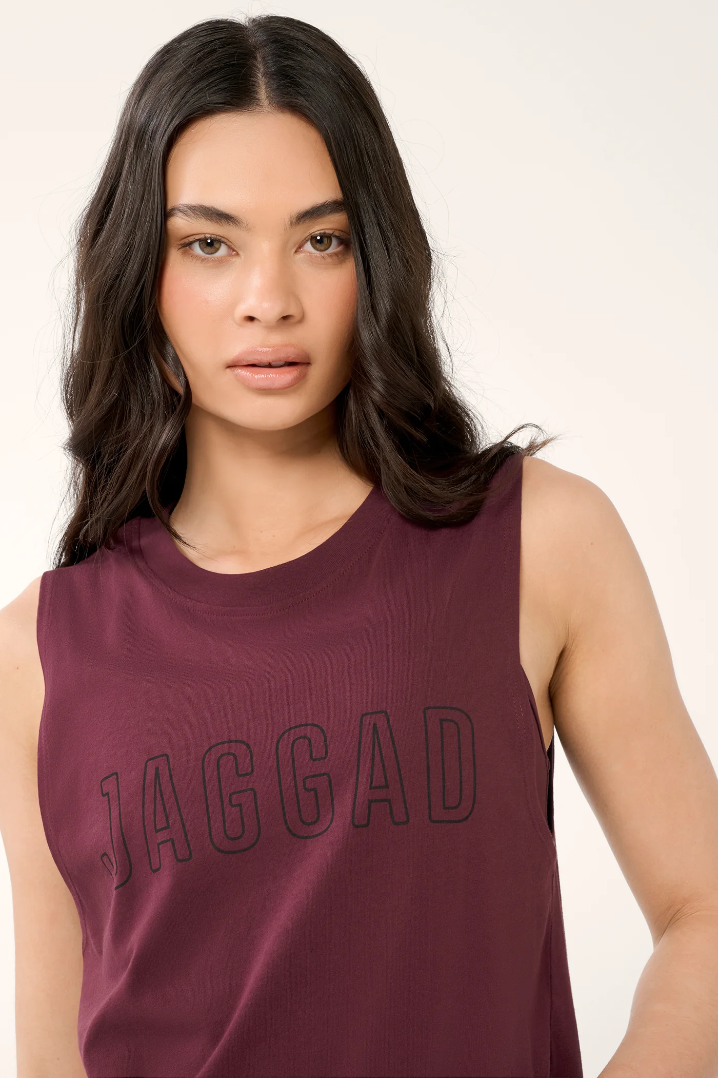 CLASSIC KEYLINE COTTON TANK CHRBLK - Image 3