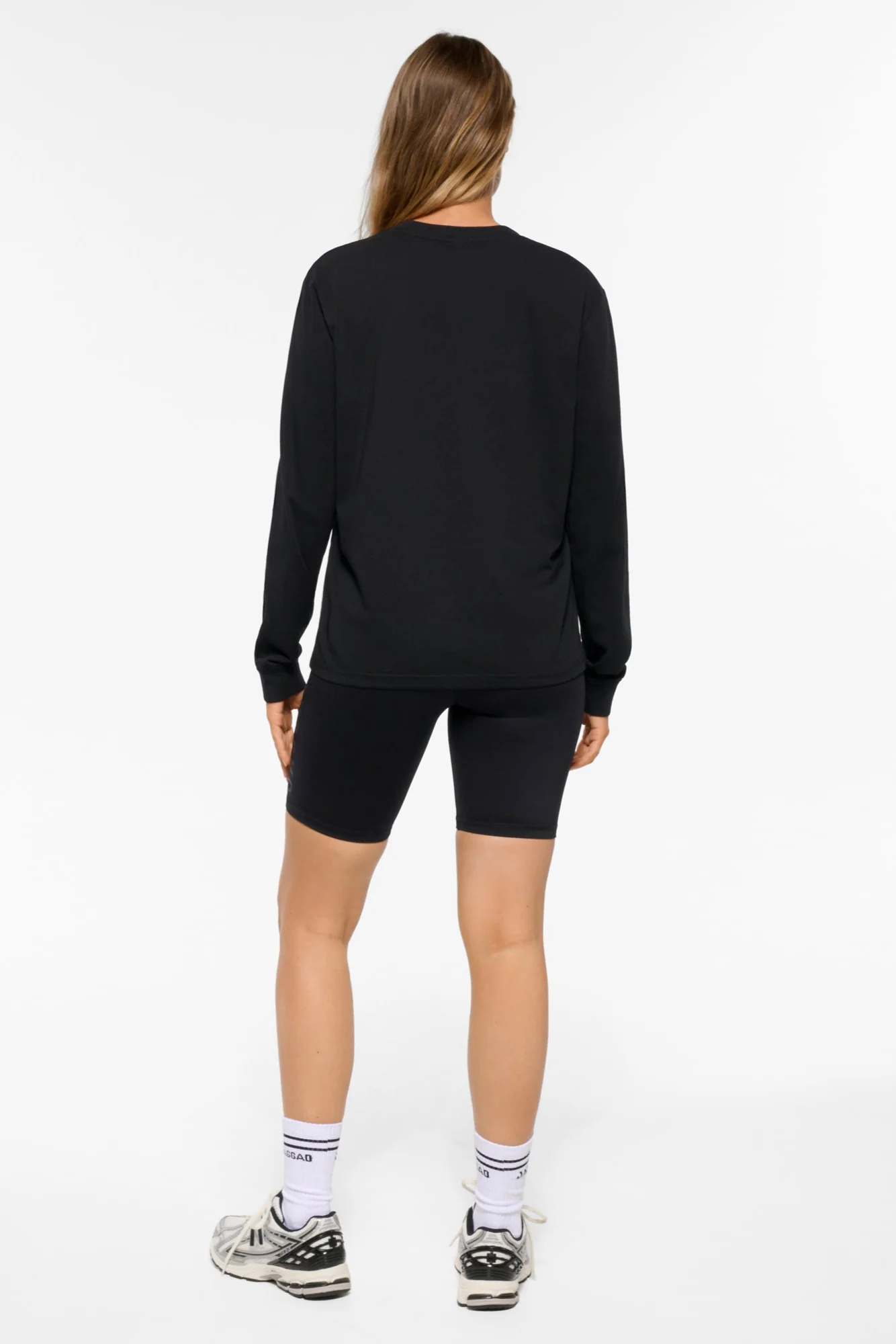 CLASSIC KEYLINE LONG SLEEVE TEE BLACK - Image 4