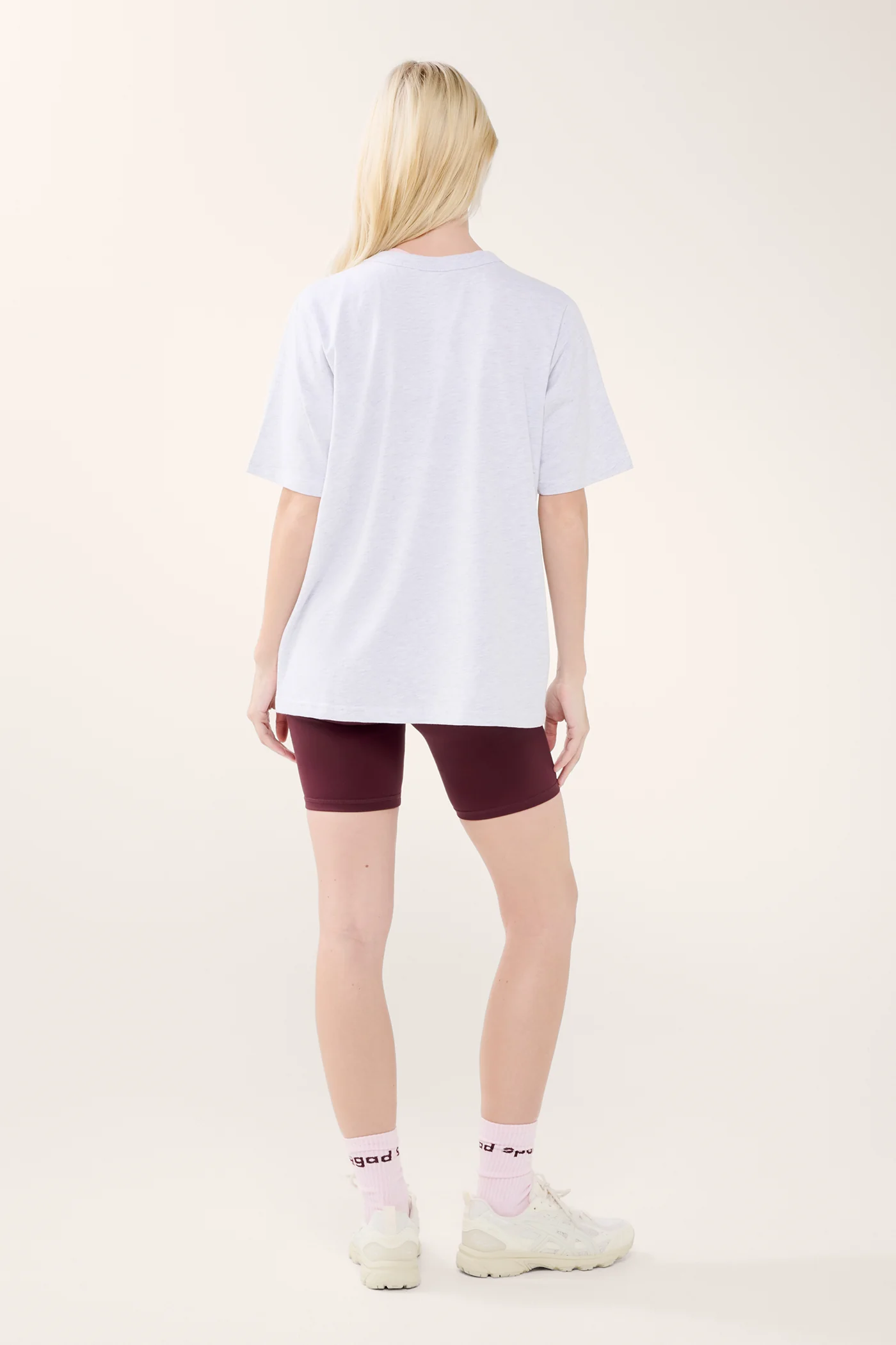 DOWNTOWN BOXY TEE WHITE MARLE - Image 4