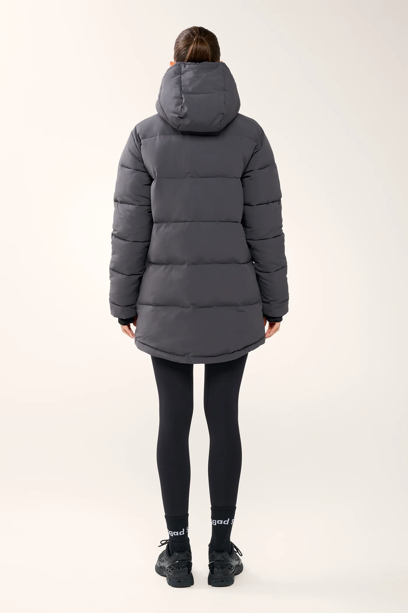 ESSENTIAL MID LINE PUFFER JACKET STEEL - Image 11