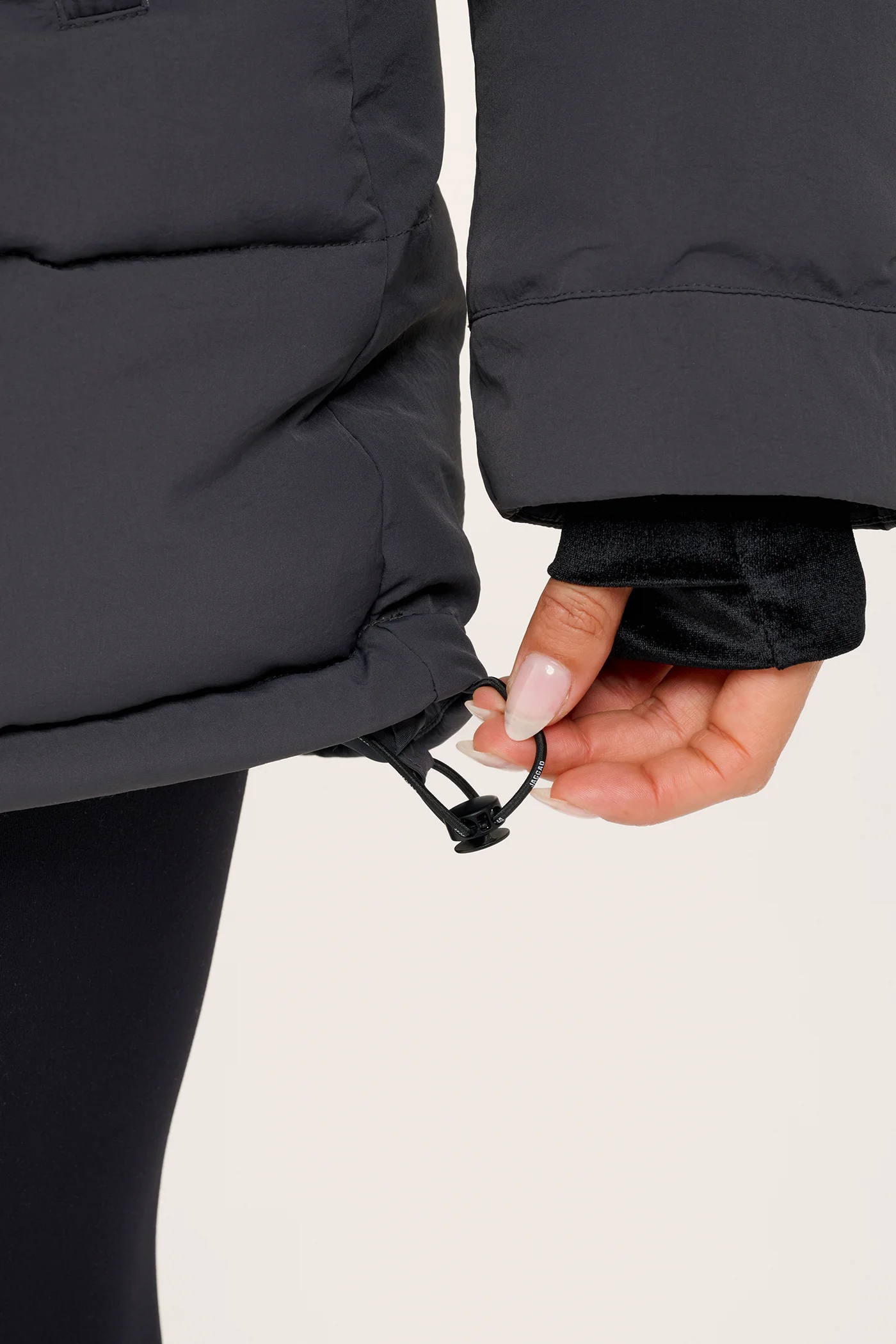 ESSENTIAL MID LINE PUFFER JACKET STEEL - Image 9