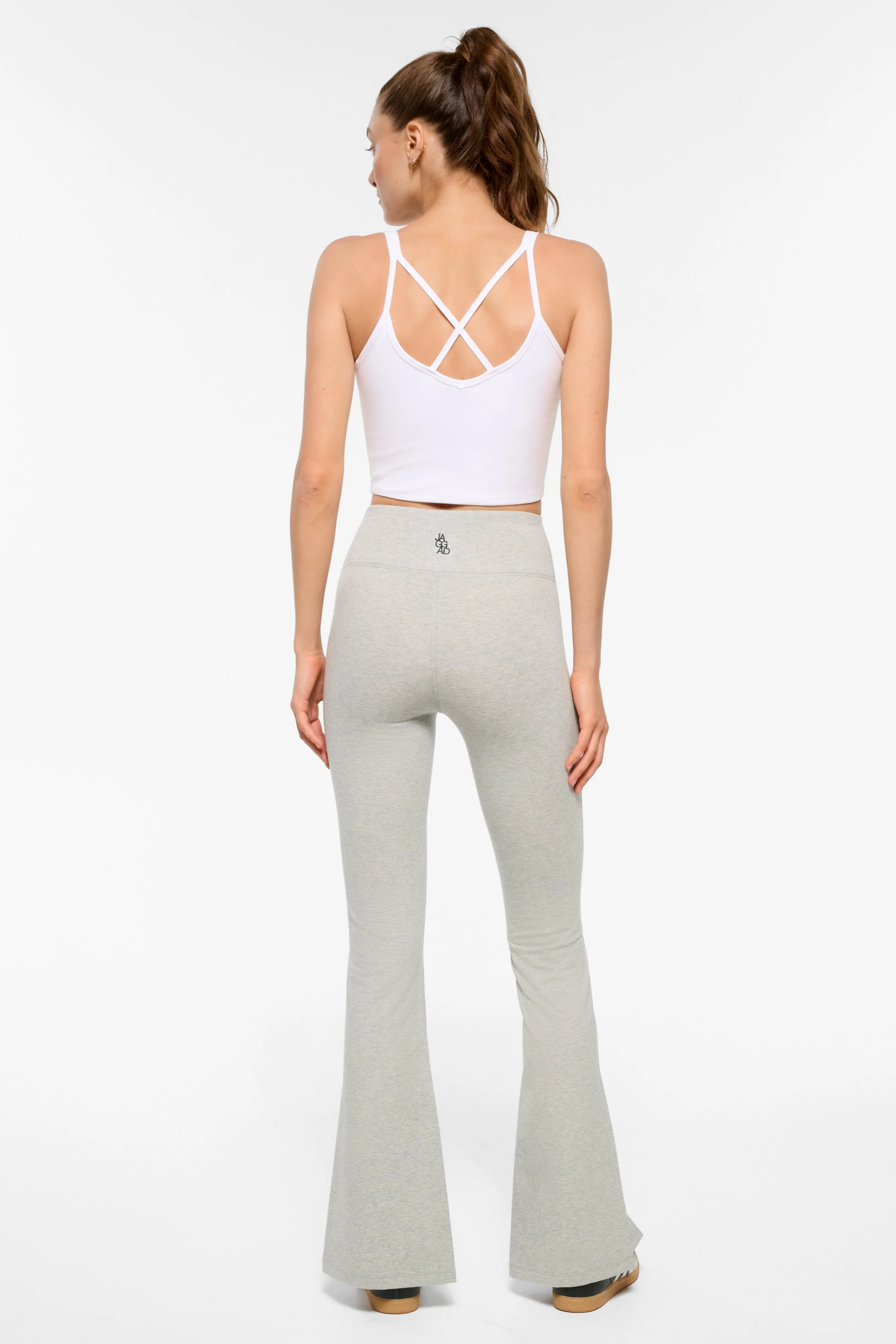 HYDE SPLIT ACTIVCOMFORT FLARE PANT GREY - Image 5