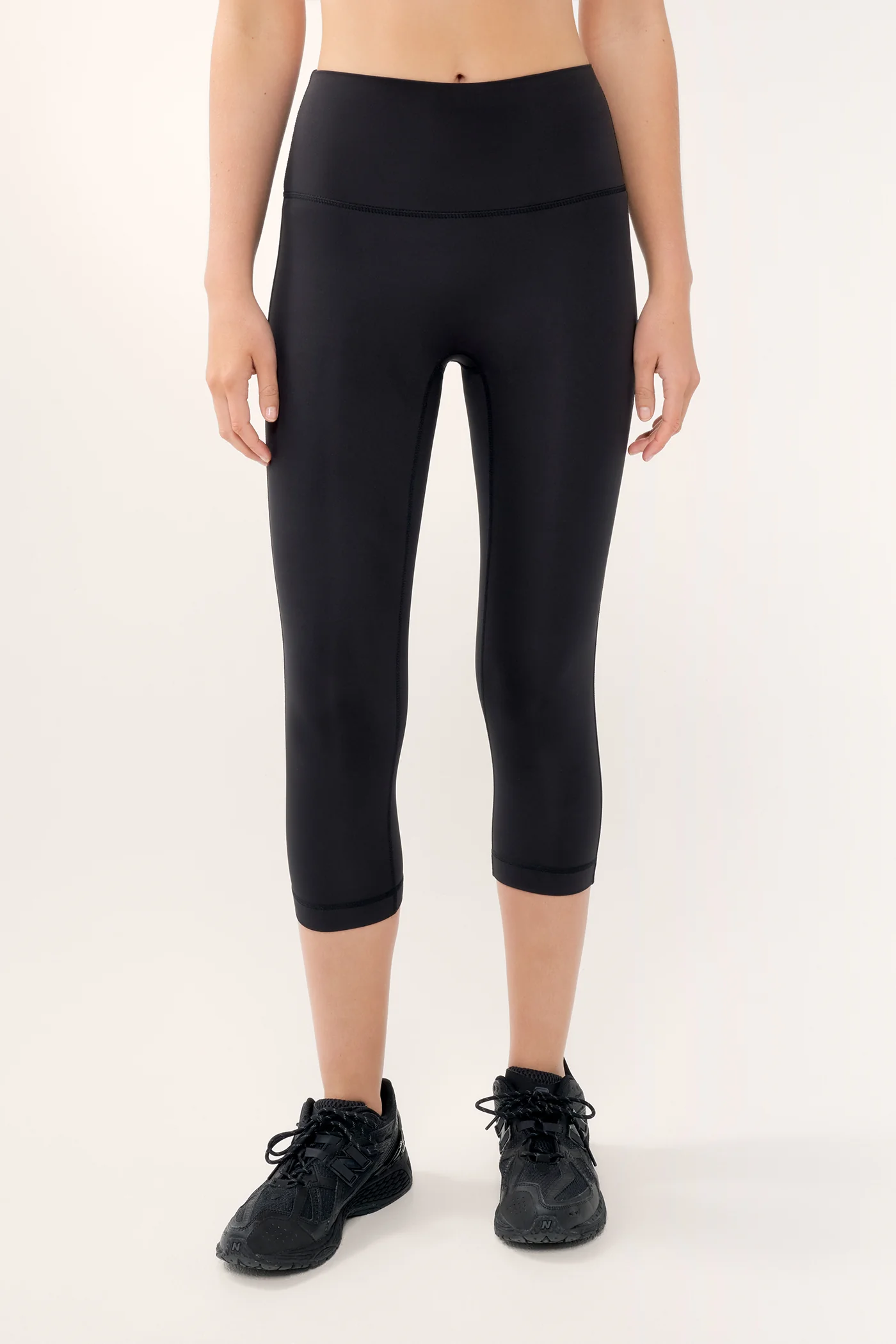 PENINSULA 3/4 BASELINE LEGGING BLACK/WHITE - Image 3