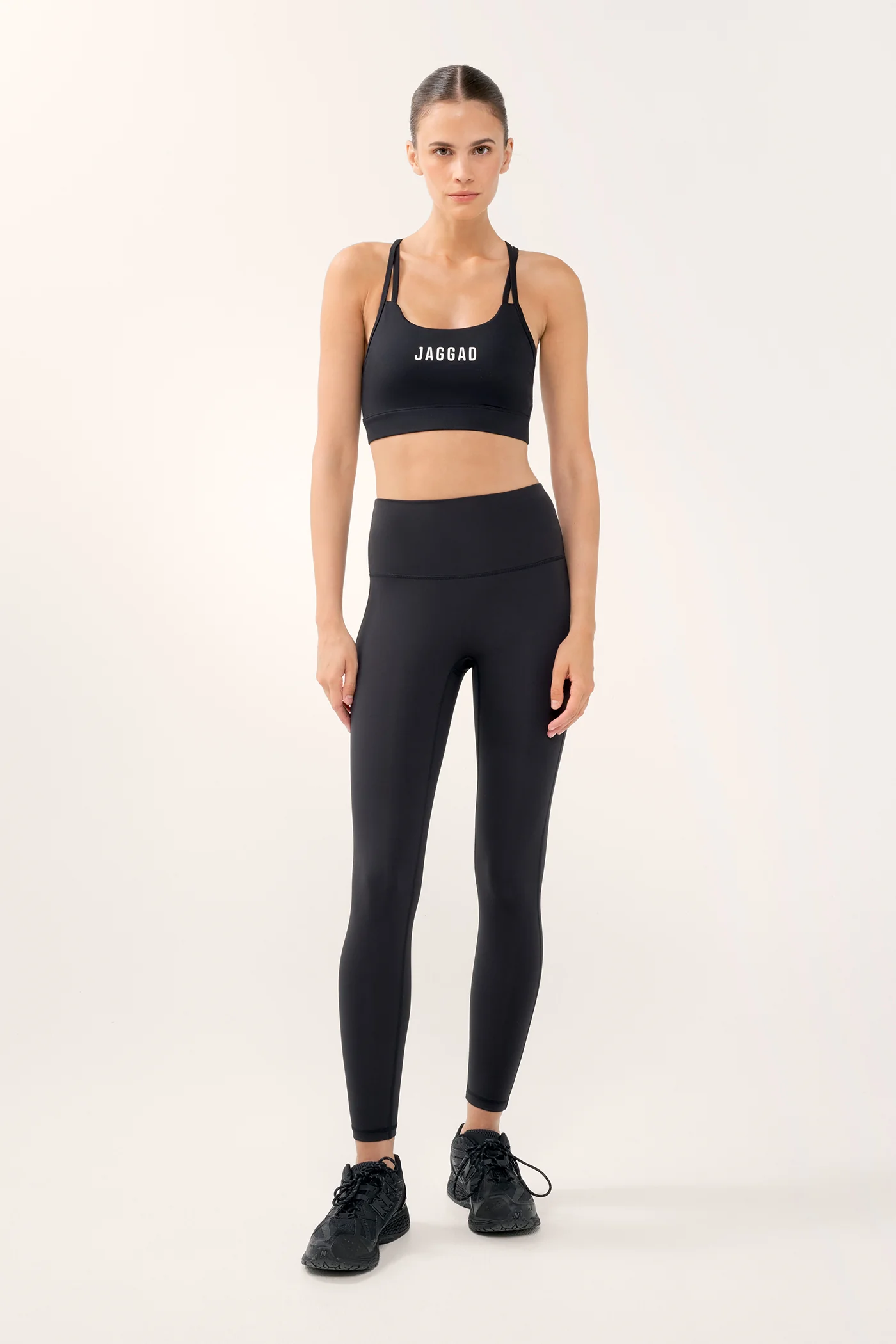 PENINSULA ANKLE BITER BASELINE LEGGING BLACK/WHITE - Image 3