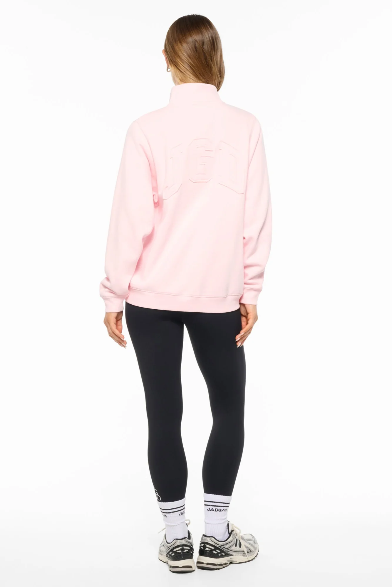 TERRAIN COLLARED SWEATER BARELY PINK - Image 7