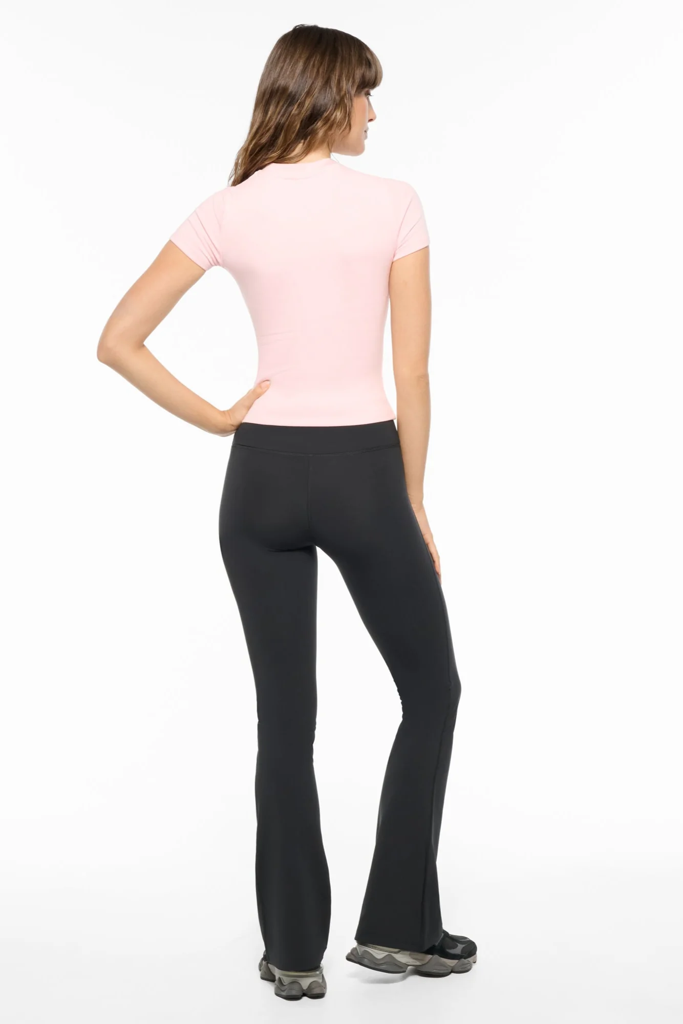 TERRAIN FITTED BASELAYER TEE BARELY PINK - Image 4