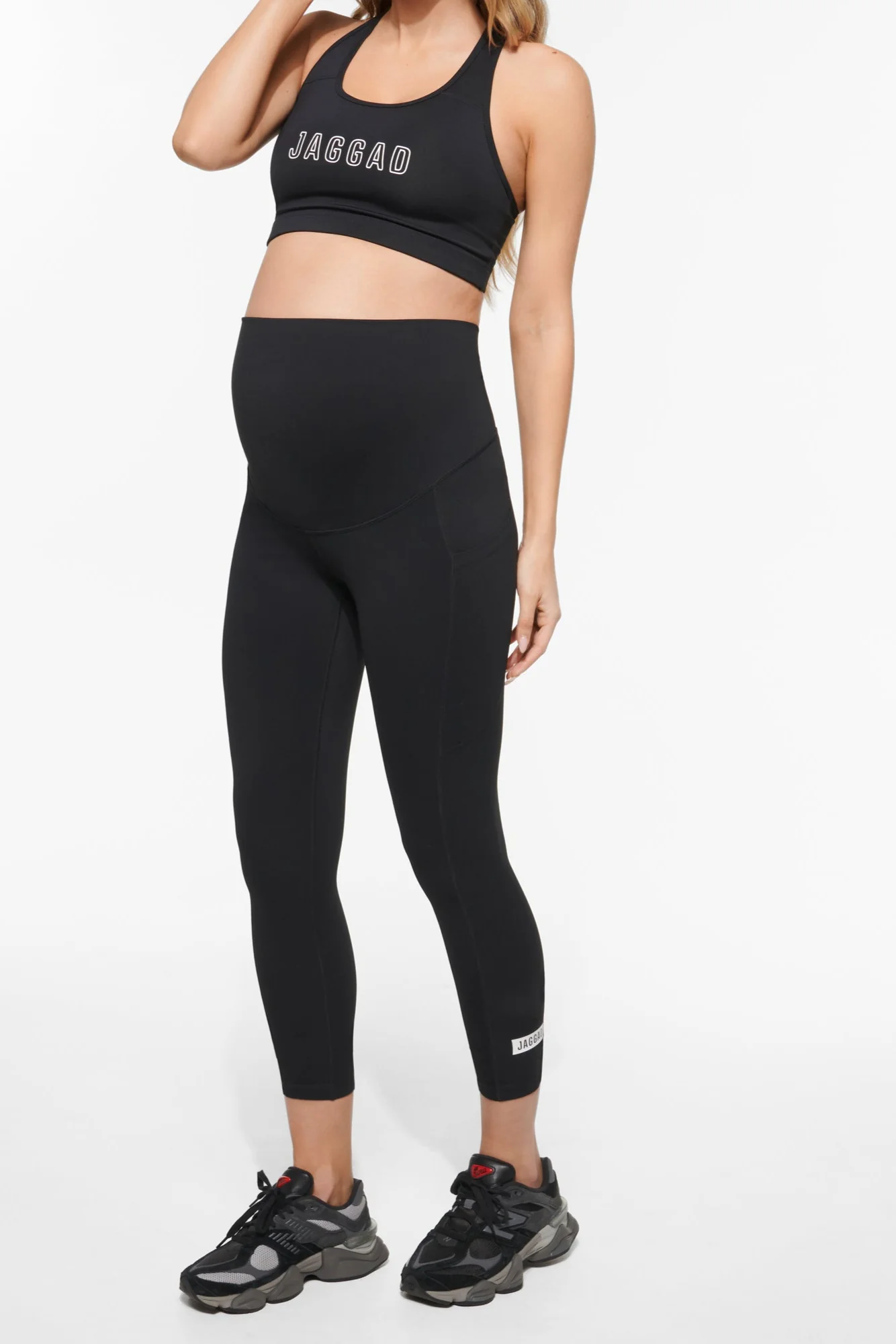 ULTRA FLEX 7/8 MATERNITY LEGGING BLACK - Image 6