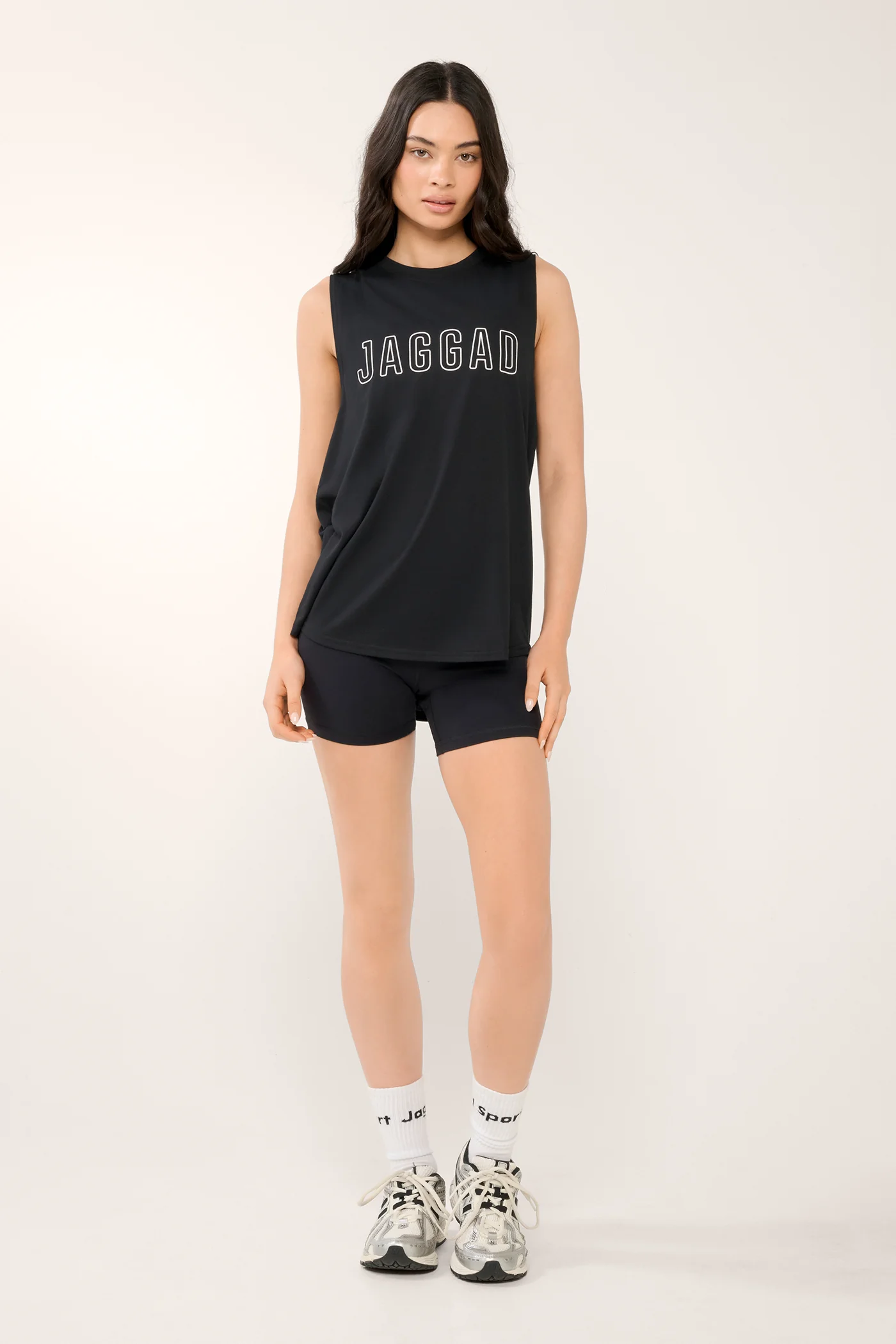 Classic Keyline Pima Tank Black - Image 3